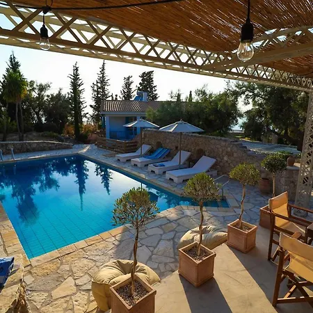 Orama: Sea To Sky Villas 别墅 Áyios Nikítas
