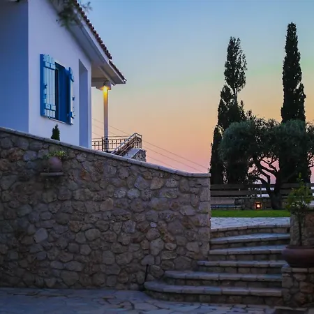 Orama: Sea To Sky Villas 别墅 Áyios Nikítas